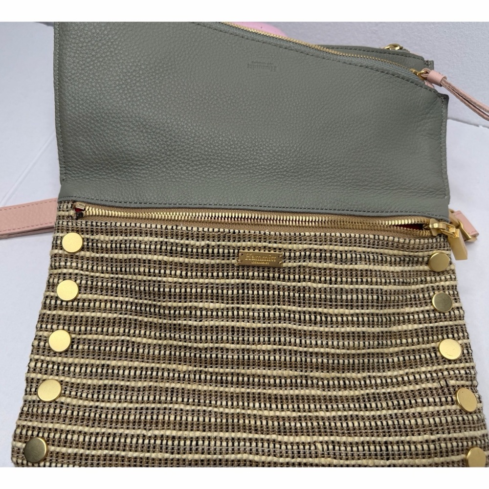 Hammitt Dillon Leather Weekend Crossbody Clutch - Picture 6 of 9